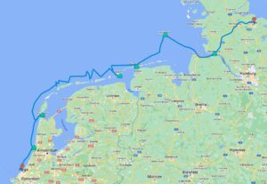 From Kiel to Hague 04-18.06.2022