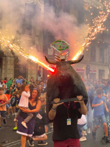 Bilbao fire bull