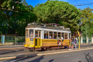 Lisbon tram 28