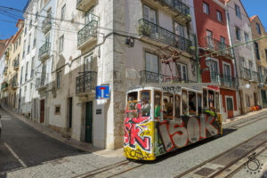 Lisbon tram-elevator