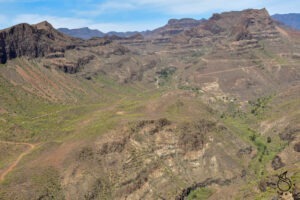 Gran Canaria view from Roque Nublo