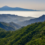 Widok na El Teide i Gran Canarie