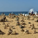 Plaża i konie