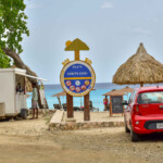 Curacao plaża Kenepa Chin
